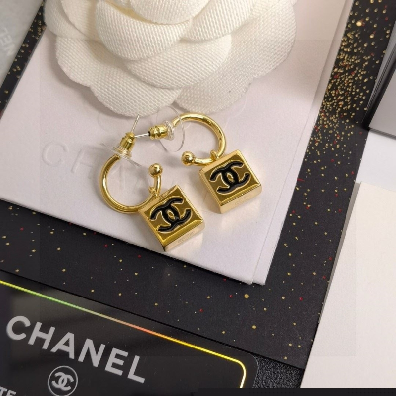 Ch*el earrings
